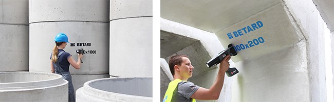 Germany's EBS-260 handheld inkjet printer interprets the new definition of smart logo